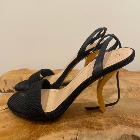 Dior D-Sculpture Fabric Heels - Picture 3 of 5